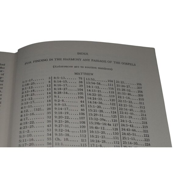 1961 A Laymans Harmony Of The Gospels By John Franklin Carter Hardcover Broadman - Picture 9 of 11